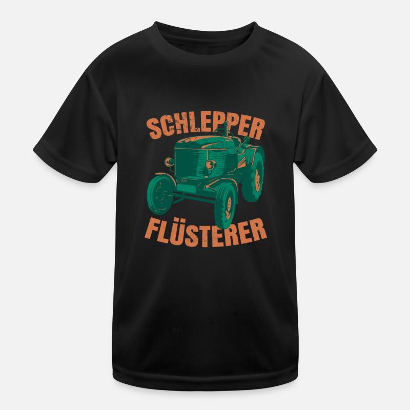 Schlepper Flüsterer Kinder Funktions-T-Shirt