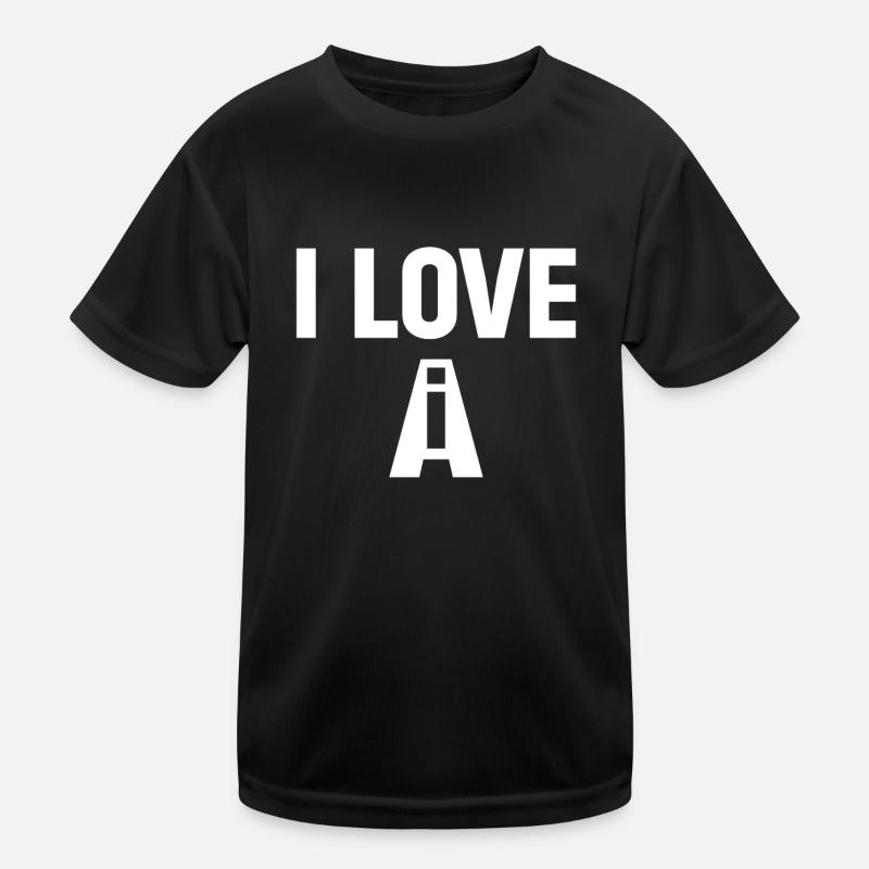 I Love AI - Ai Robotics Ai Machines Artificial Int Kids Functional T-Shirt