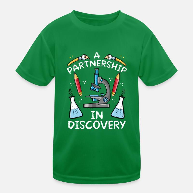 Eine Partnerschaft In Der Entdeckung Kinder Funktions-T-Shirt