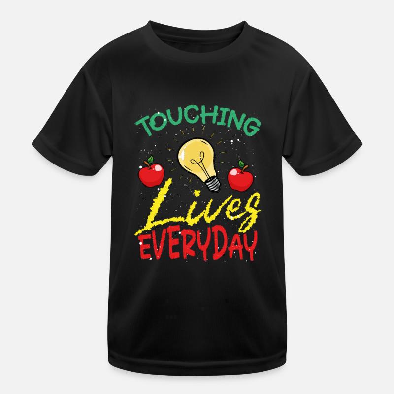 Touching life every day Kids Functional T-Shirt