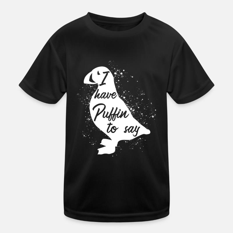 Puffin Papageientaucher Kinder Funktions-T-Shirt