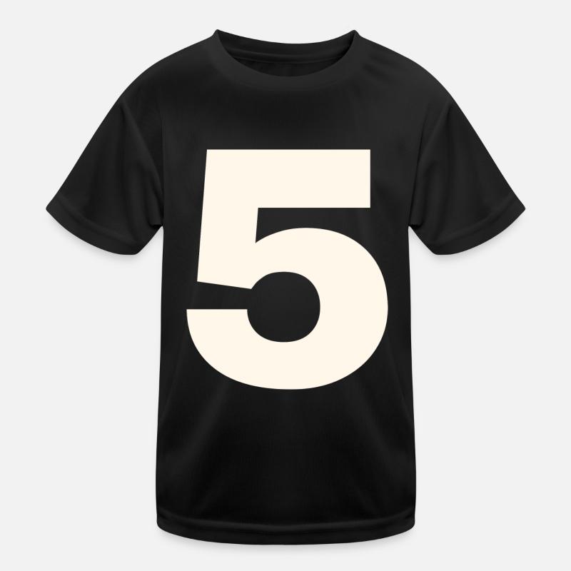 5 Kinder Funktions-T-Shirt