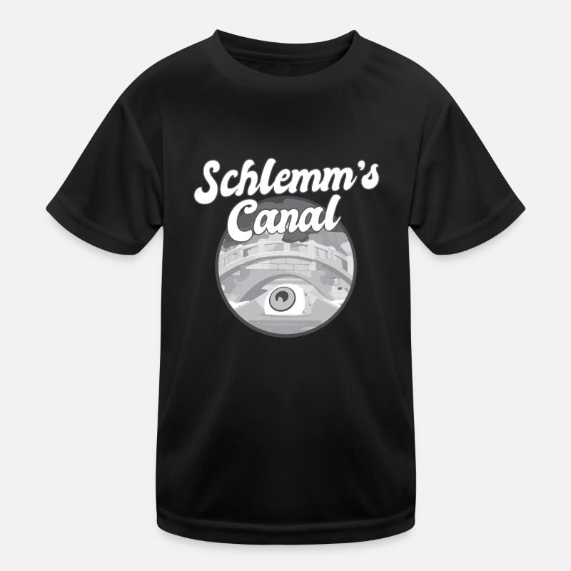 Schlemm’s Canal Drôle d’optométriste Pun Eye T-shirt sport Enfant
