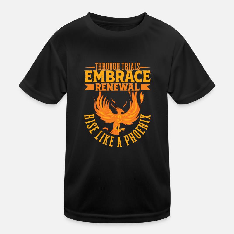 Phoenix Bird Créatures mythiques T-shirt sport Enfant