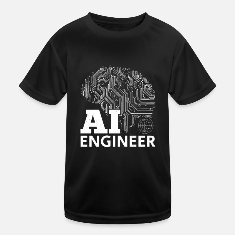 Artificial Intelligence Engineer - AI Engineer - Kinder Funktions-T-Shirt - Schwarz