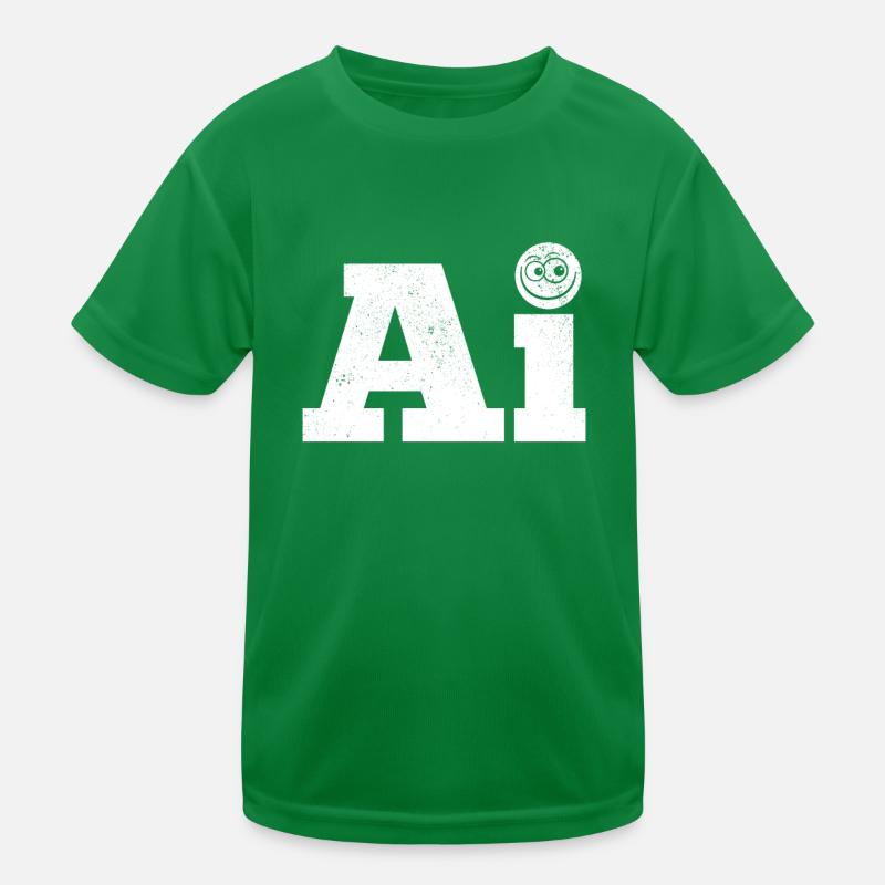 Ai Artificial Intelligence - Funny Artificial Inte Kinder Funktions-T-Shirt