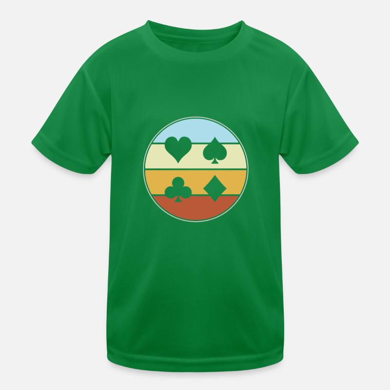 Poker Rétro T-shirt sport Enfant