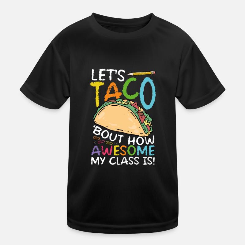 Montrons à quel point taco est génial T-shirt sport Enfant