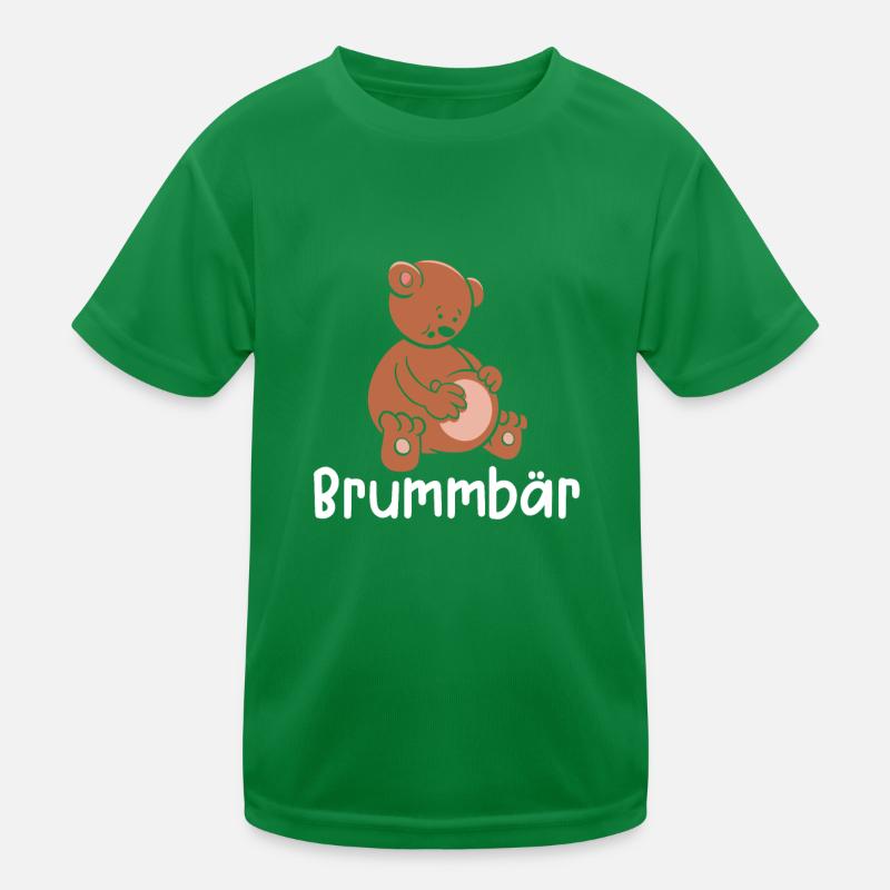 Brummbär Kinder Funktions-T-Shirt