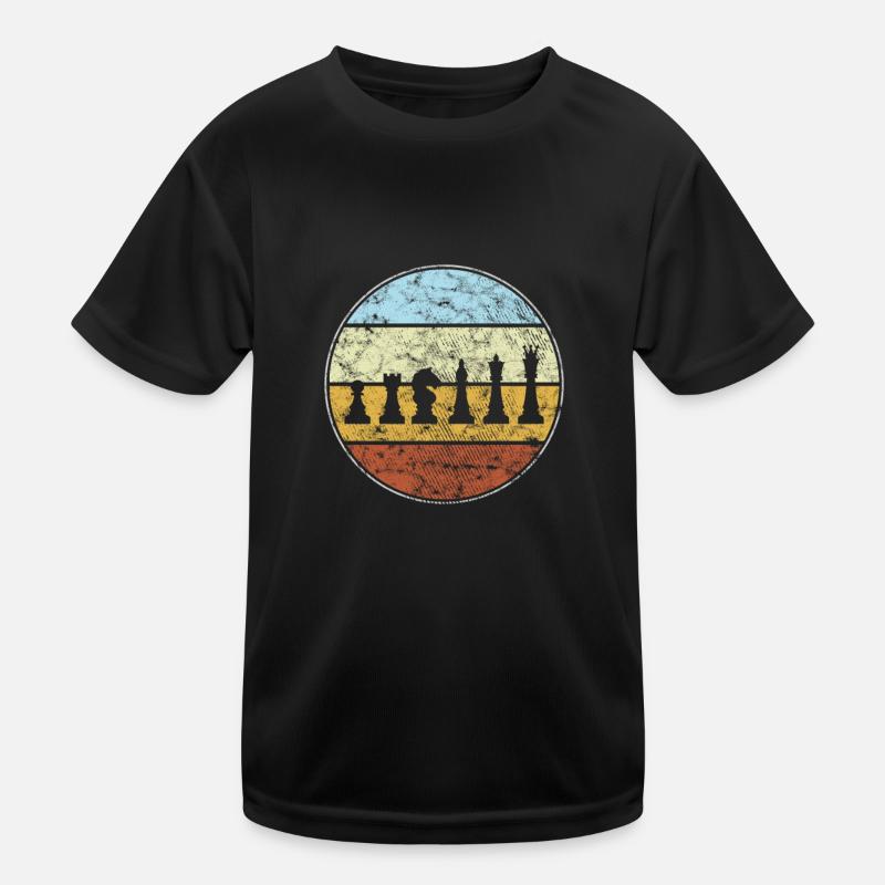 Échecs Rétro T-shirt sport Enfant
