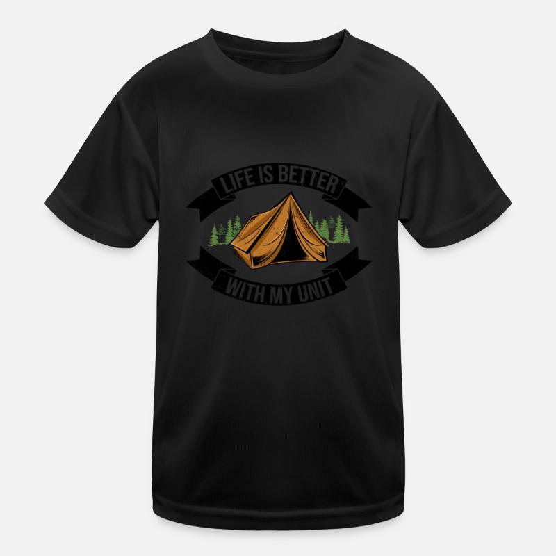 Cub Master Design Für Einen Pfadfinderführer Und Kinder Funktions-T-Shirt
