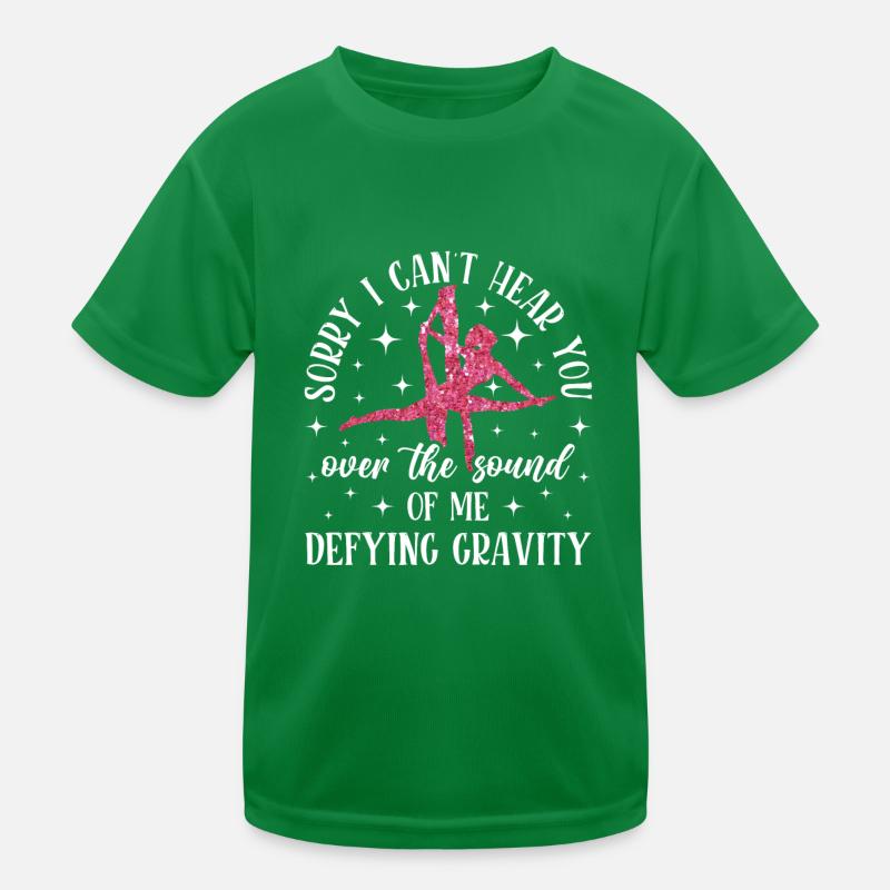 Aerial Silk Acrobatics Circus Aerialist Kids Functional T-Shirt