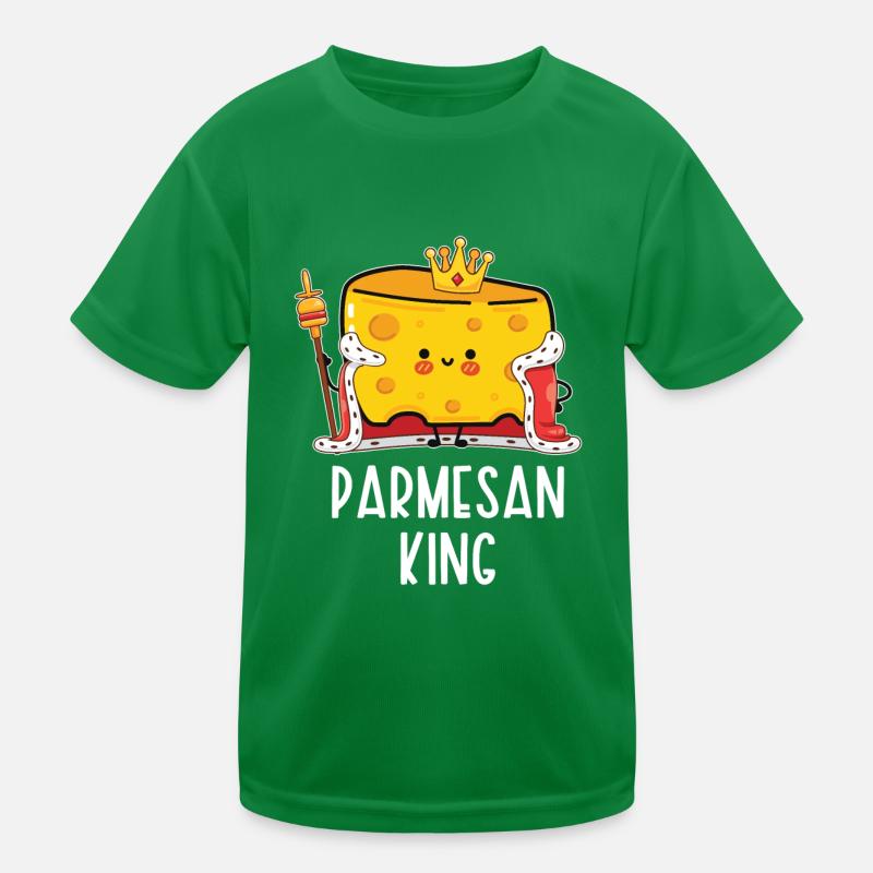 Parmesan Kinder Funktions-T-Shirt