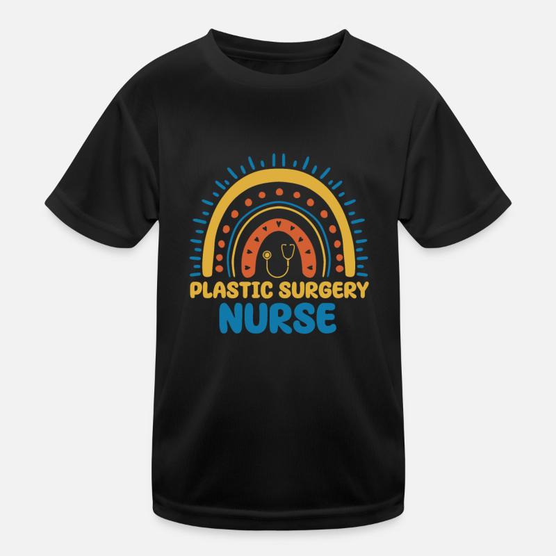Plastic Surgery Nurse Kids Functional T-Shirt