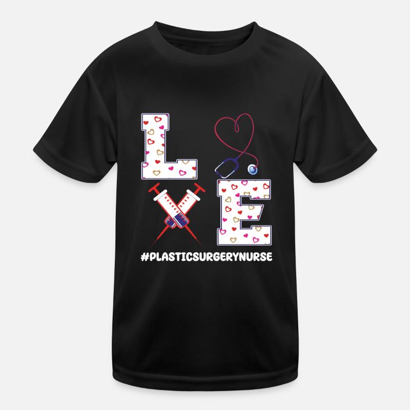 Plastic Surgery Nurse Kids Functional T-Shirt