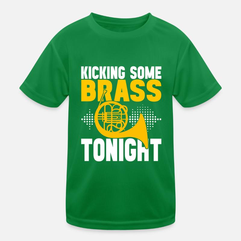 Cuivre à cor T-shirt sport Enfant