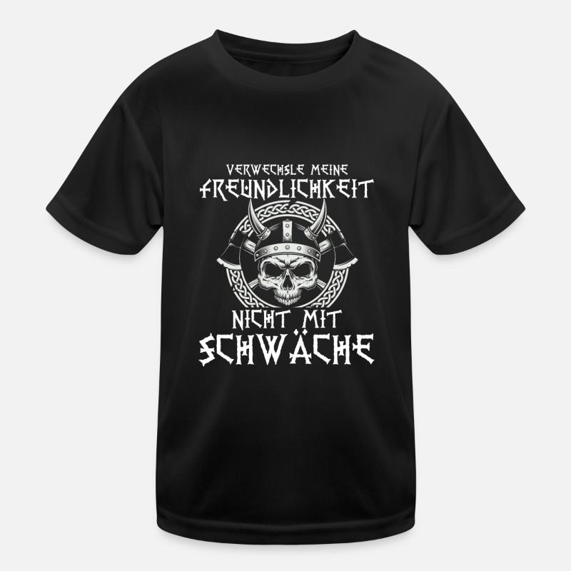 Walhalla Freundlichkeit Schwäche Kinder Funktions-T-Shirt