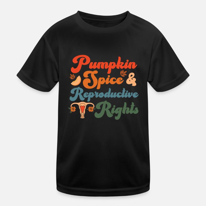 Feminist Fall Autumn Pumpkin Spice Kinder Funktions-T-Shirt