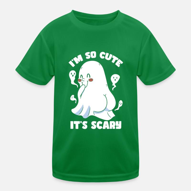 Fantôme Halloween Je suis si mignon que c’est effrayant T-shirt sport Enfant