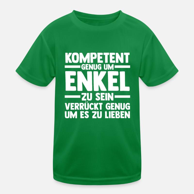 Enkel Kinder Funktions-T-Shirt