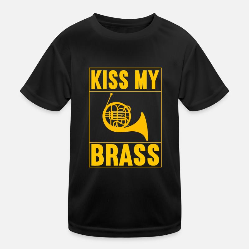 Cuivre à cor T-shirt sport Enfant