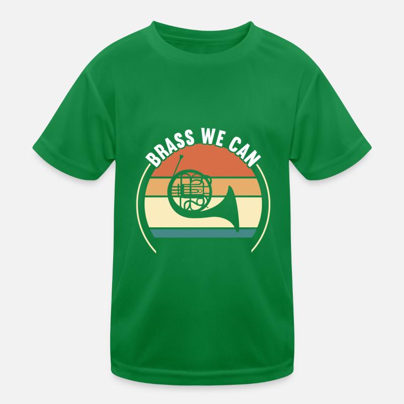 Cuivre à cor T-shirt sport Enfant