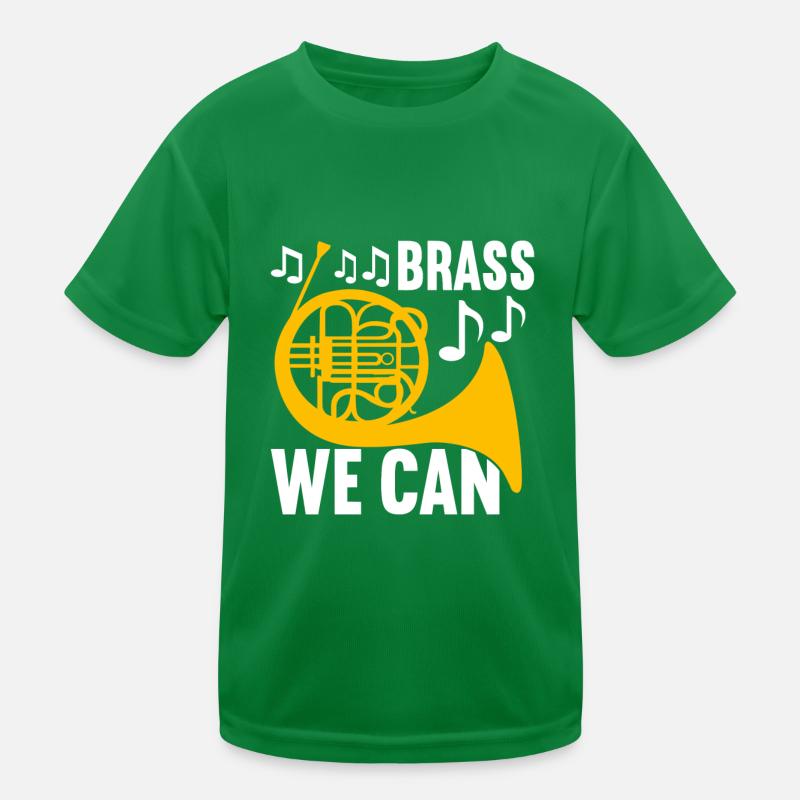 Cuivre à cor T-shirt sport Enfant