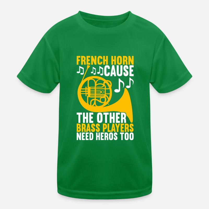 Cuivre à cor T-shirt sport Enfant