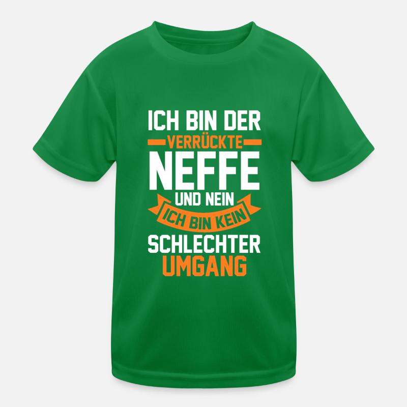 Neffe Kinder Funktions-T-Shirt