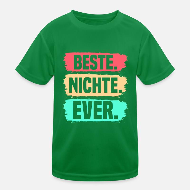 Nichte Kinder Funktions-T-Shirt