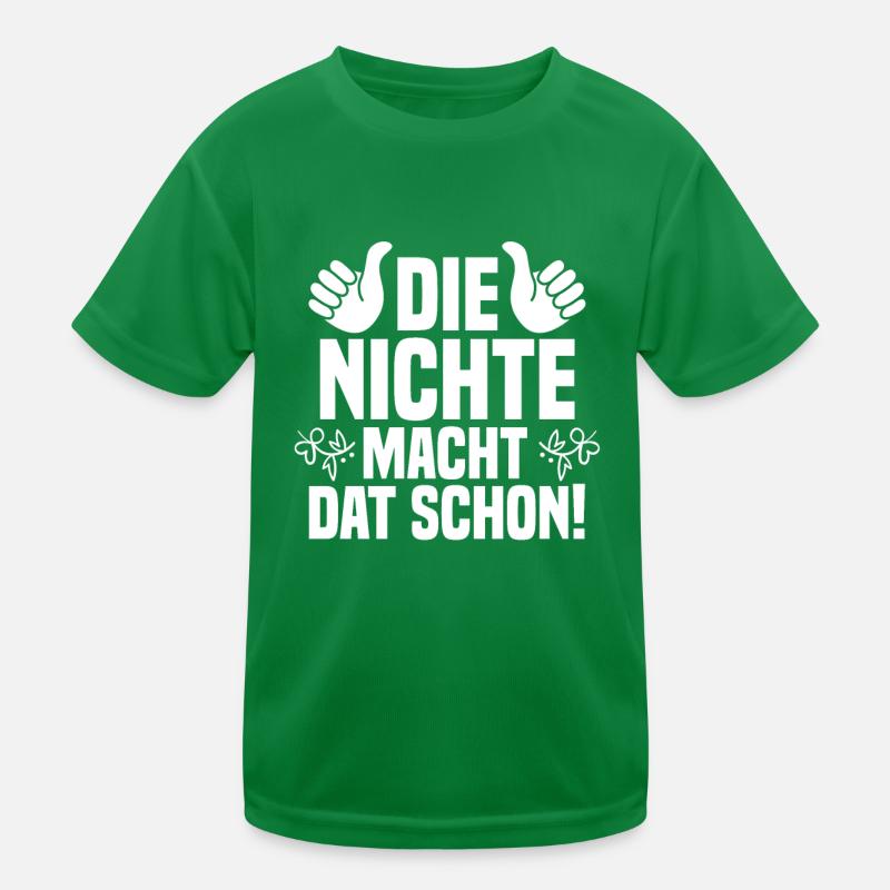 Nichte Kinder Funktions-T-Shirt