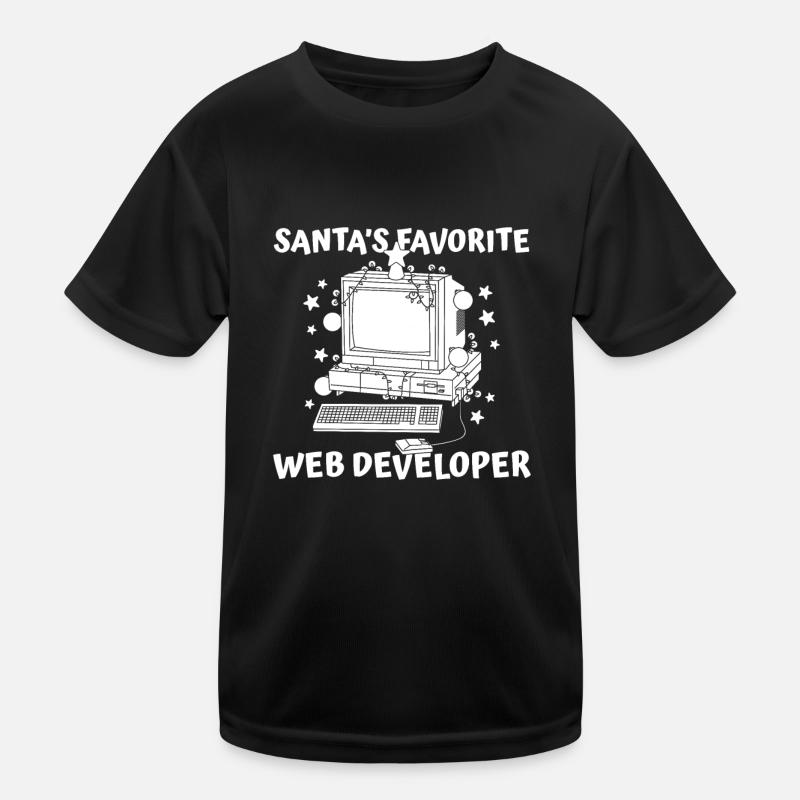 Web Developer Web Developer Kids Functional T-Shirt