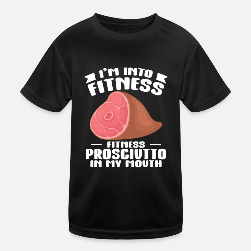 Schinken Kinder Funktions-T-Shirt