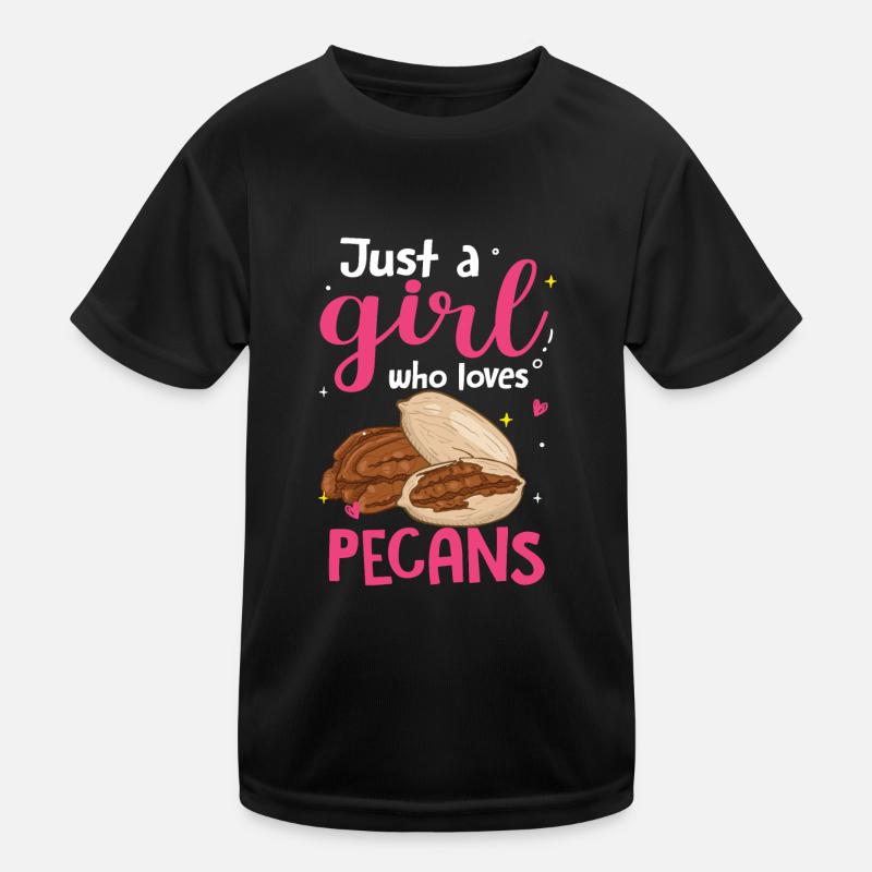 Pecan Nuts Gift Kids Functional T-Shirt