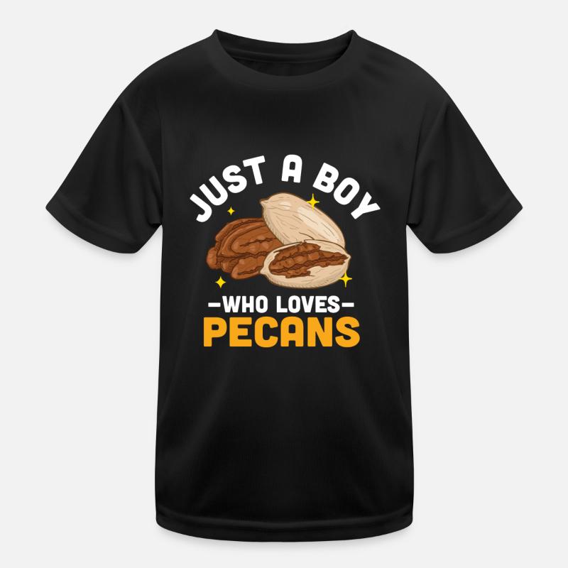Pecan Nuts Gift Kids Functional T-Shirt