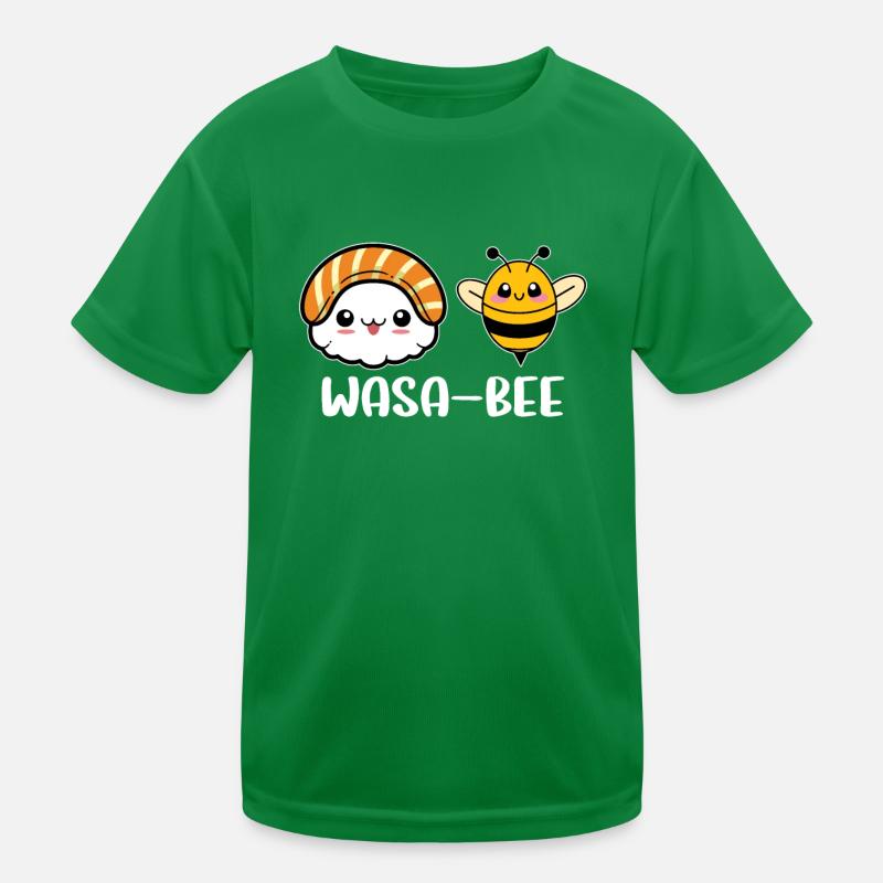 Wasabi Kinder Funktions-T-Shirt