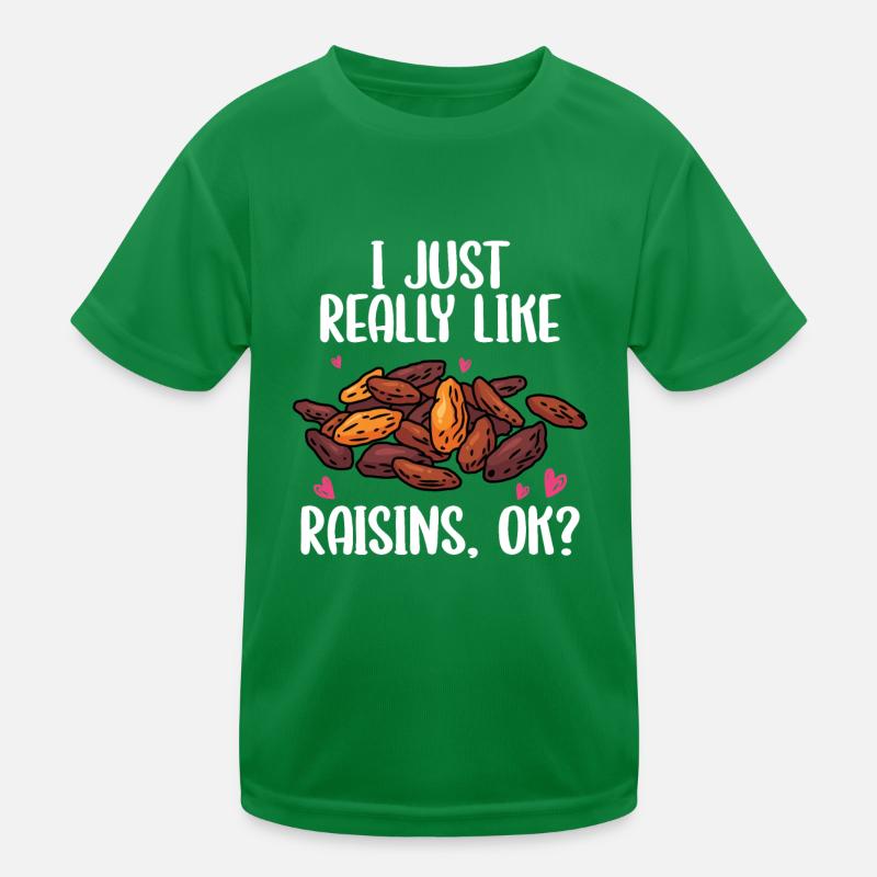 Raisins secs T-shirt sport Enfant