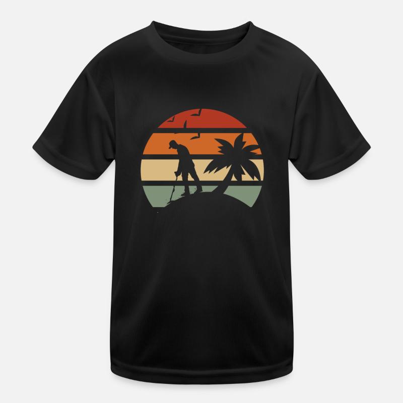 Funny Probing Metal Detector Detector Kids Functional T-Shirt