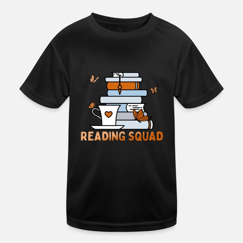 Équipe de lecture d’été Lire une équipe du club de lecture Rat de bibliothèque T-shirt sport Enfant
