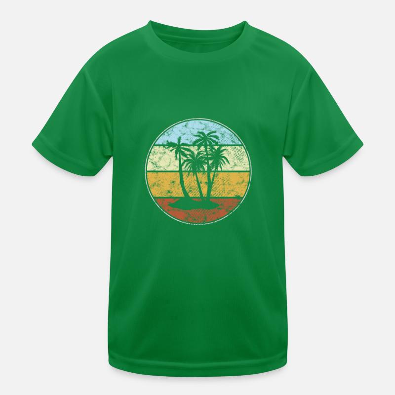 Palm Rétro T-shirt sport Enfant