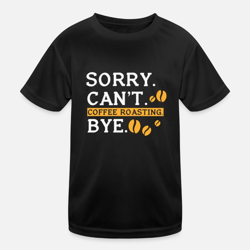 Coffee Roasting Gift Kids Functional T-Shirt
