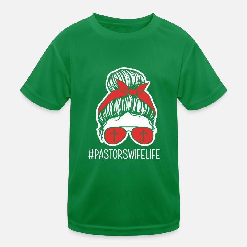 Pfarrer Pastor Ehefrau Leben Kinder Funktions-T-Shirt