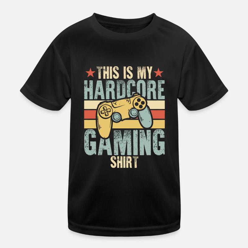 Ceci est mon jeu hardcore T-shirt sport Enfant