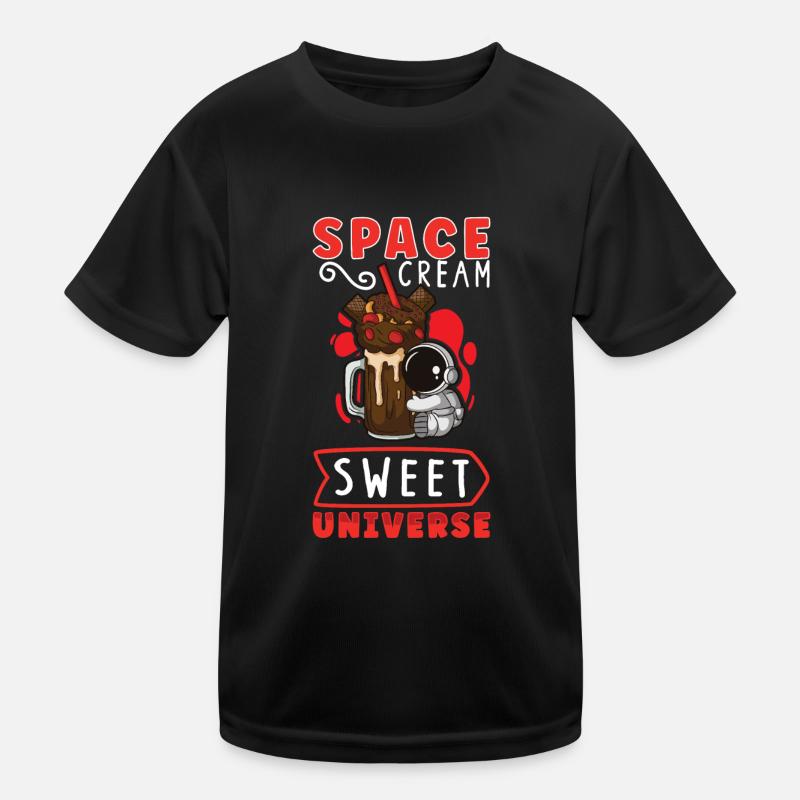 Astronaut Astronomy Solar System Space Kids Kids Functional T-Shirt