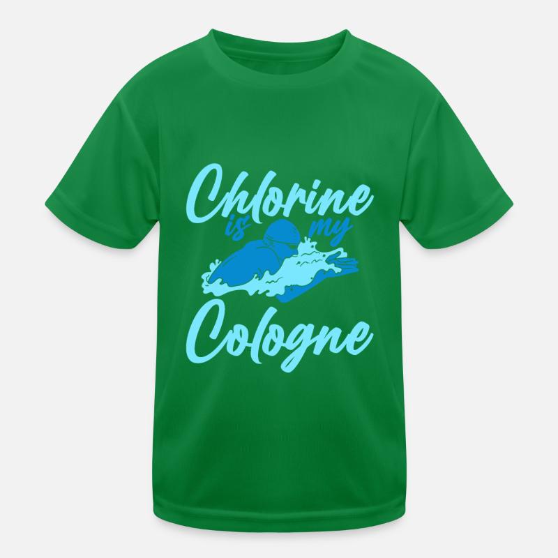 Le chlore est mon eau de Cologne 2 T-shirt sport Enfant