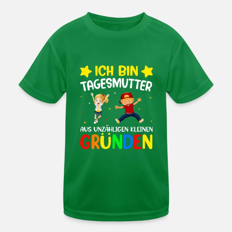 Tagesmutter Abschied Kinder Funktions-T-Shirt