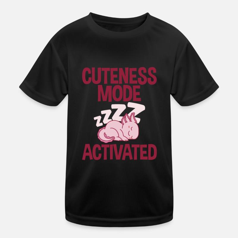 Cuteness Mode Activated Kids Functional T-Shirt