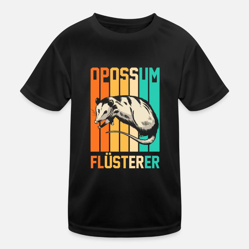 Opossum Kinder Funktions-T-Shirt