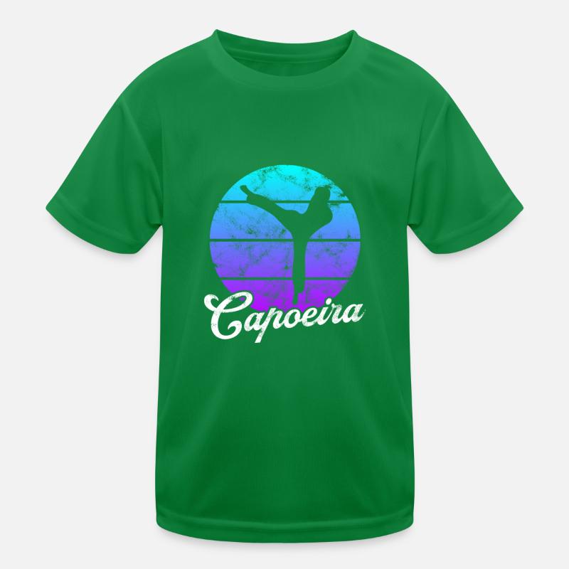 Capoeira Kinder Funktions-T-Shirt