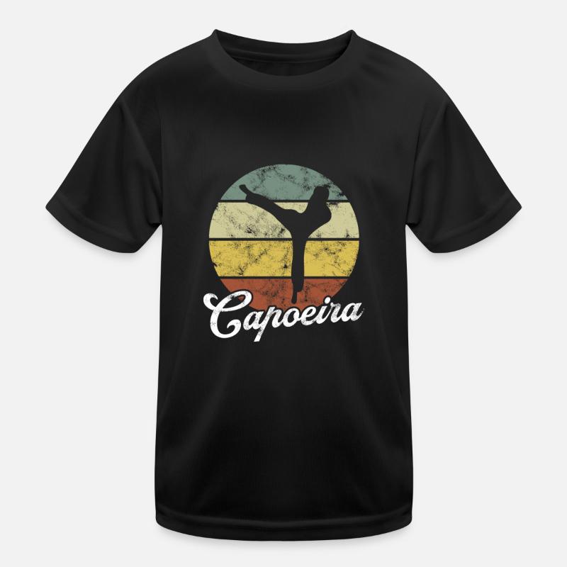 Capoeira Kinder Funktions-T-Shirt